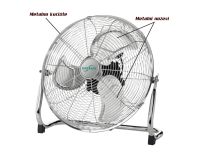 Podni metalni ventilator Fertraso 50 W / 30 cm