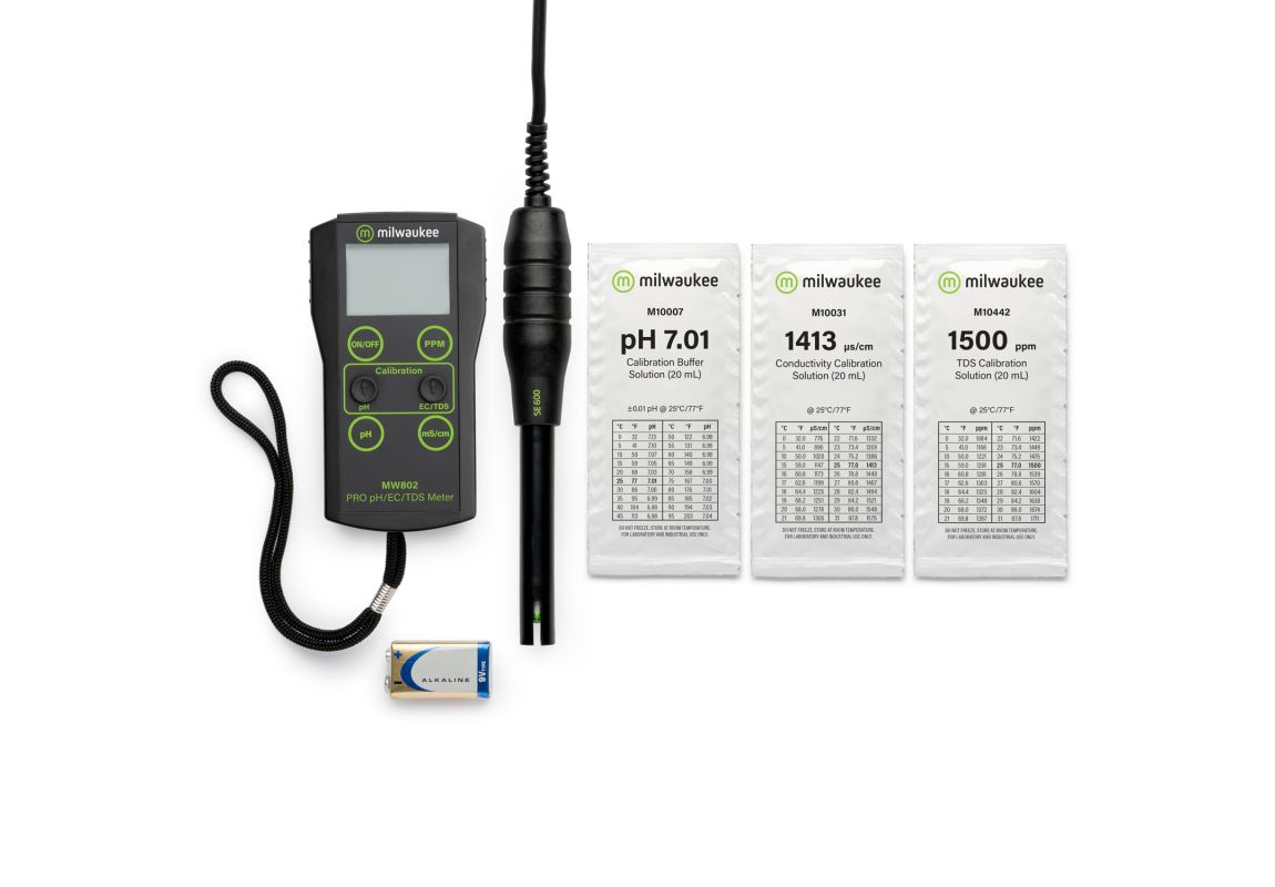 Milwaukee MW802 pH / EC / TDS Meter