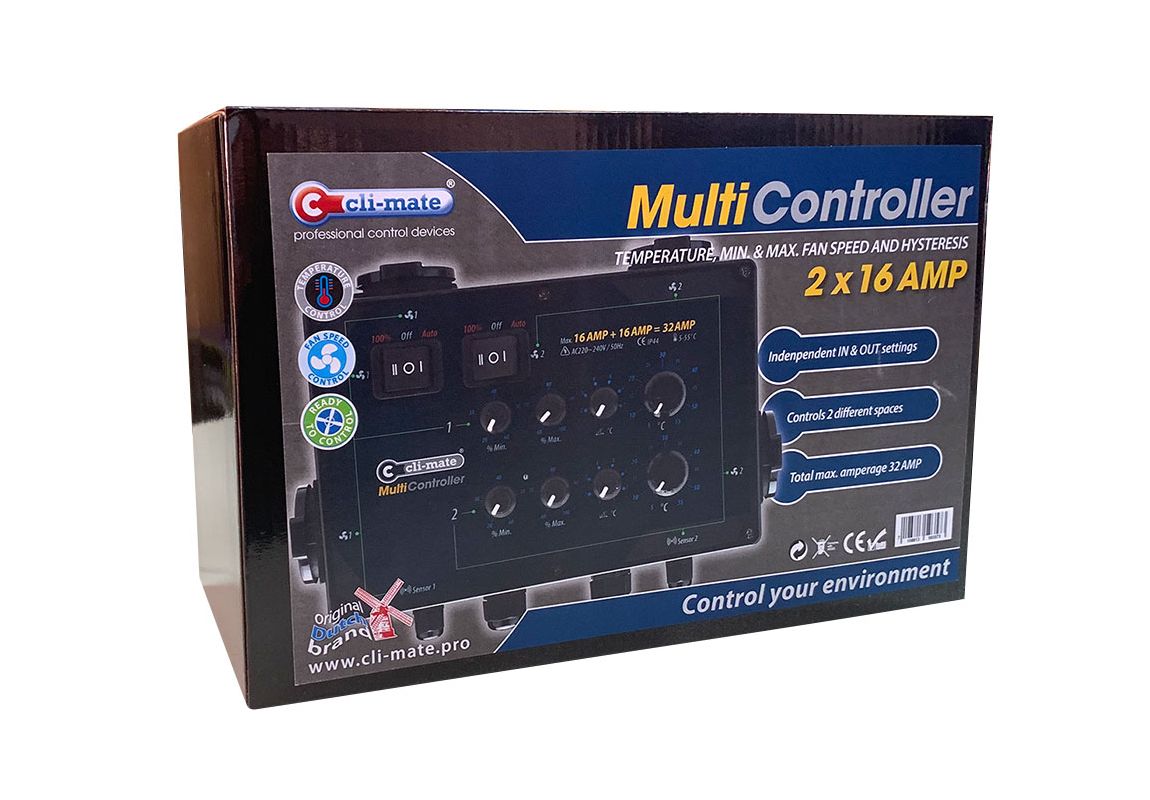 Cli-Mate Multi-Controller 16 + 16 AMP
