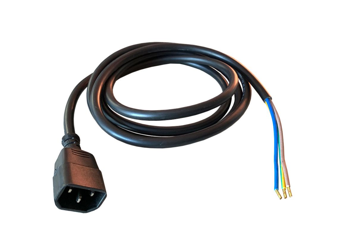 Električni kabel s IEC konektorom (Muški) - 2 m