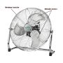 Podni metalni ventilator Fertraso 50 W / 30 cm