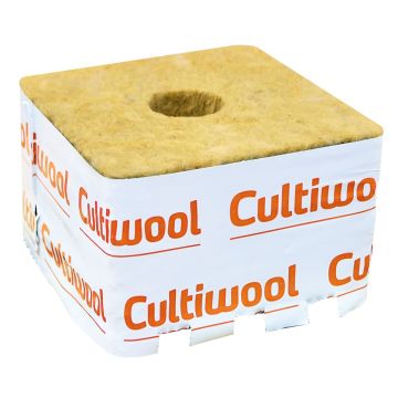 Kamena vuna Cultiwool - 10 x 10 x 6,5 cm - manja rupa