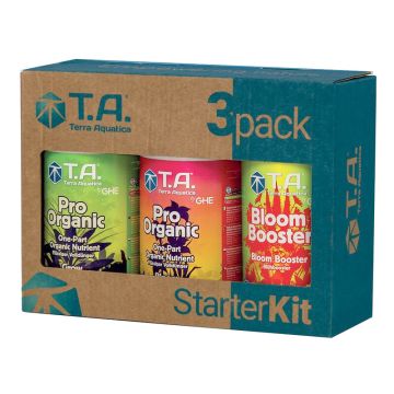 Terra Aquatica 3-Pack Starter Kit (Pro Organic) 3 x 500 ml